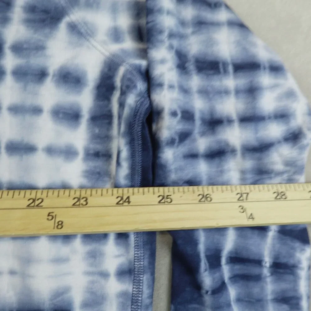 NWT Lululemon Back In Action Shirt Long Sleeve Tie Dye Womens Size 6